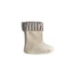 Hunter Original Kids Cable Boot Sock Heather Grey