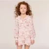 Floral Ruffle Chiffon Romper Petal Pink Floral
