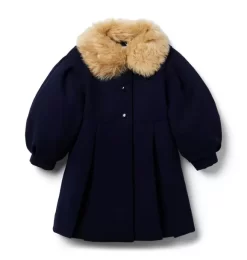 The Classic Holiday Coat Dark Marine