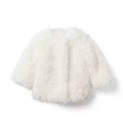 The Plush Sherpa Jacket Ivory
