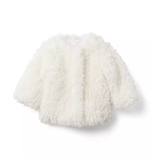 The Plush Sherpa Jacket Ivory 1 The Plush Sherpa Jacket Ivory