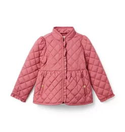 The Quilted Barn Coat Mauvewood