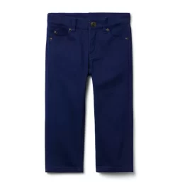 The Straight Leg Sateen Pant Merchant Marine