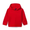 Slub French Terry Hooded Sweatshirt True Red