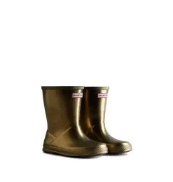 Hunter Original Kids First Classic Rain Boot Gold