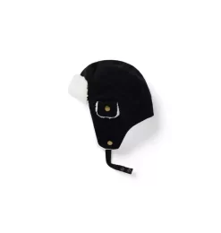 Corduroy Trapper Hat JJ Black