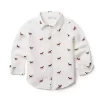 Horse Gauze Shirt Jet Ivory Horse