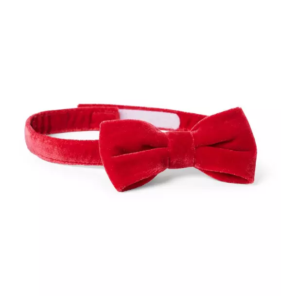 Velvet Bowtie Holiday Red 1 Velvet Bowtie Holiday Red