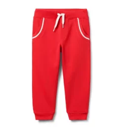 Stripe Pocket French Terry Jogger Urgent