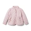 The Quilted Barn Coat Pink Touch