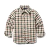 The Gingham Poplin Shirt Jet Ivory Gingham