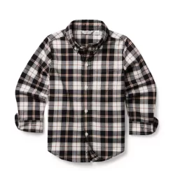 Tartan Flannel Shirt JJ Black Tartan