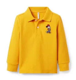 Disney Mickey Mouse Polo Golden Glow