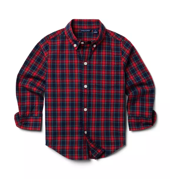 The Tartan Poplin Shirt Merchant Marine Tartan 1 The Tartan Poplin Shirt Merchant Marine Tartan