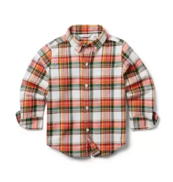 Plaid Flannel Shirt Blazing Sun Plaid