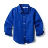 The Linen Shirt Mazarine Blue