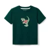 Dinosaur Varsity Graphic Tee Enchanted Forest