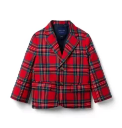 The Tartan Holiday Blazer Bradbury Red Tartan