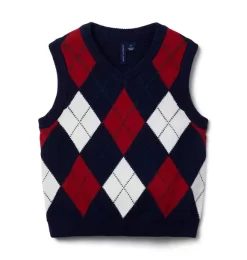Argyle Sweater Vest Merchant Marine Argyle
