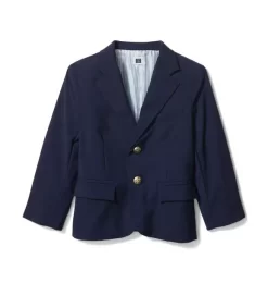 Wool Suit Blazer Navy
