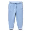 Striped Trim Jogger Marine Blue Heather
