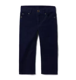 The Straight Leg Corduroy Pant Connor Navy
