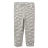 Geo Button Cuff Jacquard Pant White Geo