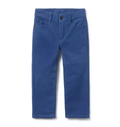 The Straight Leg Corduroy Pant Nantucket Blue