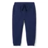 The Herringbone Jogger Connor Navy