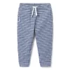 Houndstooth Jogger Nantucket Blue Houndstooth