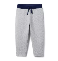 The Quilted Jogger Classic Grey Heather