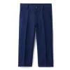 Linen-Cotton Suit Pant Intergalactic Blue