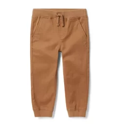 The Classic Twill Jogger Crunchy Leaves