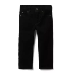 The Straight Leg Corduroy Pant JJ Black