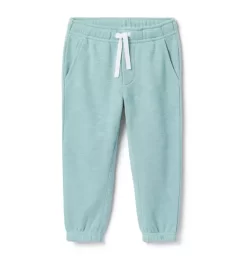 Slub French Terry Jogger Aquifer