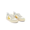 Kid Veja Esplar Lace-Up Sneaker Ouro Almond