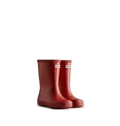 Hunter Original Kids First Classic Rain Boot Red