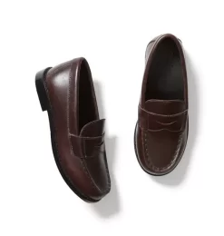 Leather Penny Loafer Cocoa