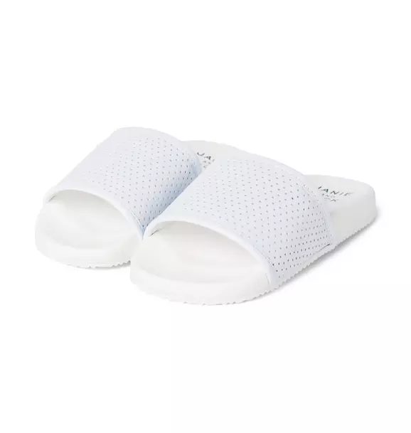 Perforated Pool Slide White 1 Perforated Pool Slide White