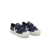 Kid Veja Ollie Sneaker Marine Pierre