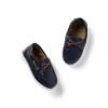 Leather Boat Shoe Connor Navy