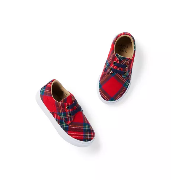 Tartan Sneaker Bradbury Red Tartan 1 Tartan Sneaker Bradbury Red Tartan