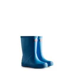 Hunter Original Kids First Classic Rain Boot Poolhouse Blue