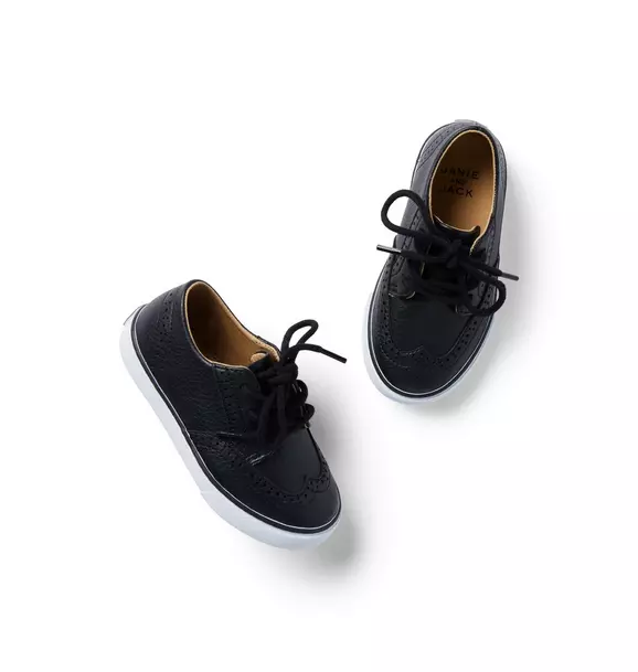 Wingtip Sneaker JJ Black 1 Wingtip Sneaker JJ Black