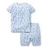 Good Night Short Pajamas In PEANUTS Space Snoopy Blue Over You Space Snoopy