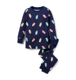 Good Night Pajamas In Ski Polar Bear Merchant Marine Ski Polar Bear