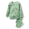 Good Night Pajamas In Disney Mickey Baseball Mineral Green Mickey Baseball