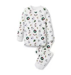 Good Night Pajamas In PEANUTS Snoopy Holiday White Snoopy Holiday