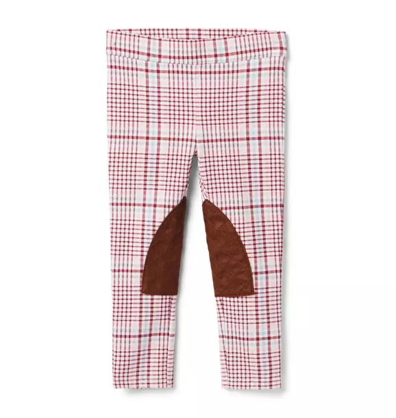 The Plaid Riding Pant Peachskin Plaid 1 The Plaid Riding Pant Peachskin Plaid
