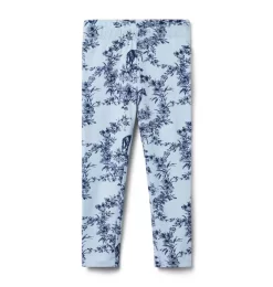The Everyday Legging Blue Ribbon Horse Toile